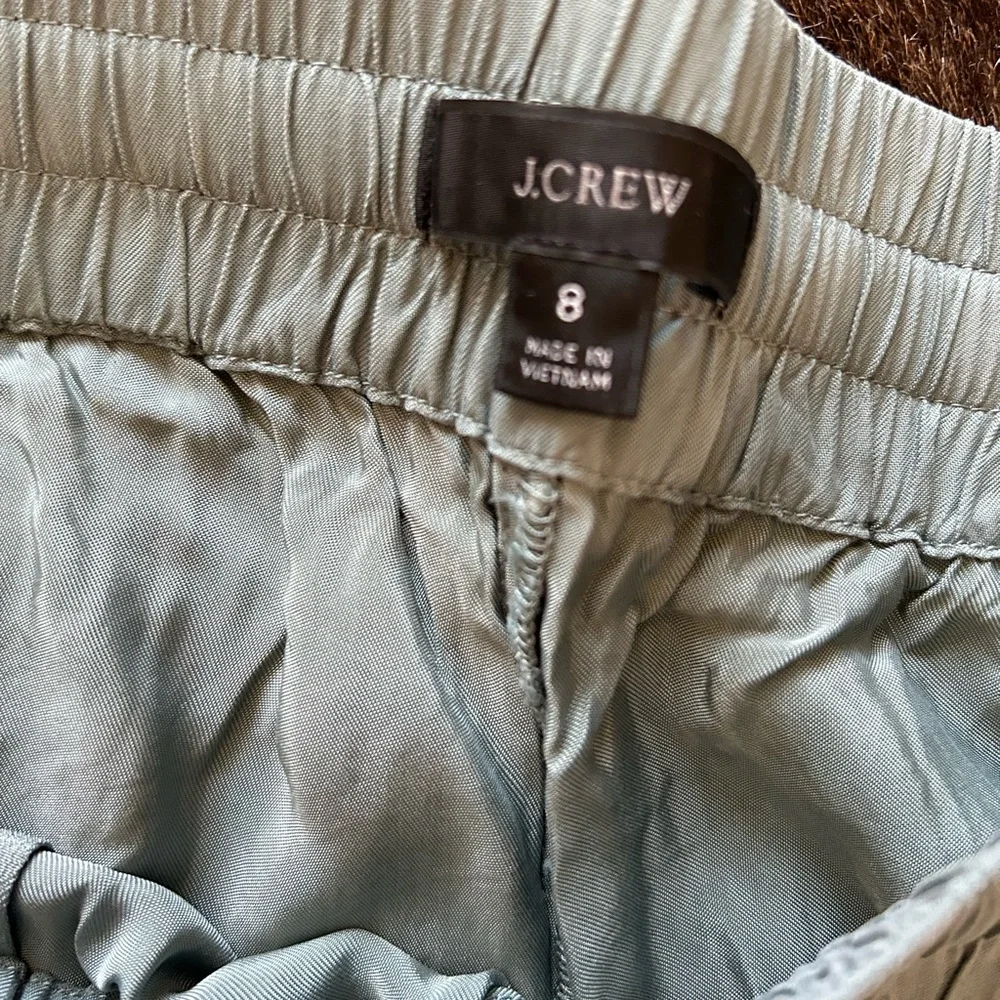 J CREW ECO CUPRO HOWARD JOGGERS Slate Green - Picture 5 of 8